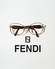 Fendi occhiali vintage donna solo montatura