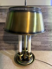 Vintage Brass French Bouillotte Lamp 3 Light ...