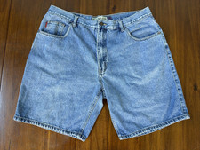 Bugle Boy Jeans Denim Shorts Size 40W Measures Size 35