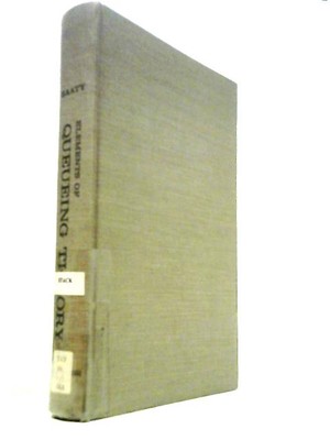 Elements of Queueing Theory, with Application (Thomas L Saaty - 1961) (ID:92040)
