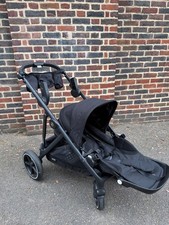 cybex gazelle s black double pushchair