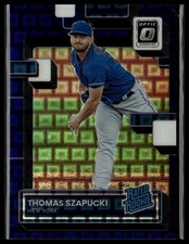 2022 Donruss Optic - Pandora Purple Prizm #91 Thomas Szapucki #/99