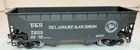 Atlas HO 2-Bay Offset Side Hopper, Delaware & Hudson. New SEE DESCRIPTION/PHOTOS — photo 3