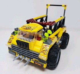 LEGO Dino 5885 Triceratops Trapper - 99% Complete - w Dinosaur + Minifigures