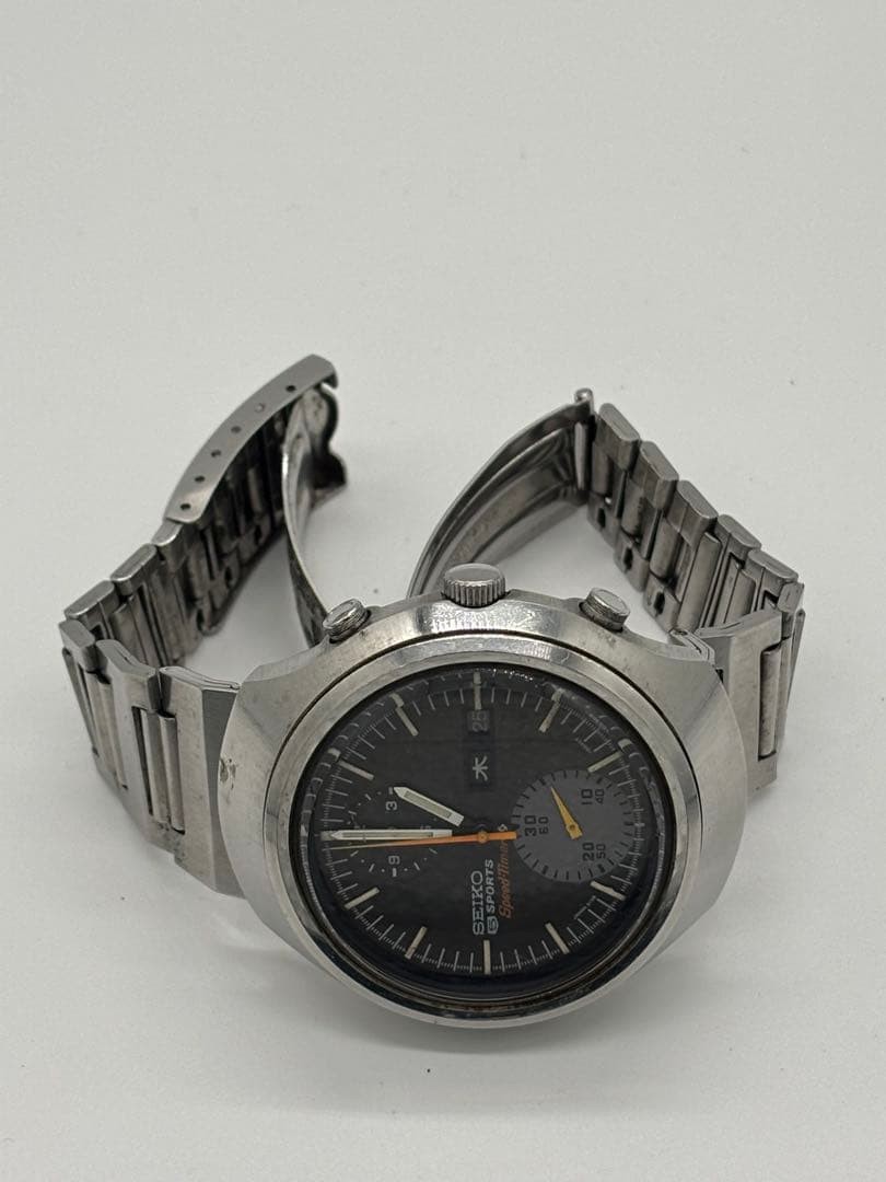 Seiko Speedtimer Automatic Chronograph Watch 42mm… - image 7