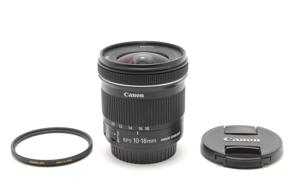 [MINT] Canon EF-S 10-18mm F4.5-5.6 IS STM Wide Angle Zoom Lens FROM JAPAN - Image 3 of 4