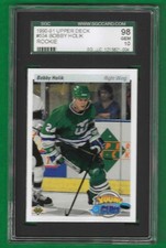 1990-91 Upper Deck Bobby Holik Rookie #534 Graded Card SCG 98 10 gem mint pop 4