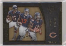2015 Black Gold Franchise /199 Alshon Jeffery Kevin White Brandon Marshall 1z6