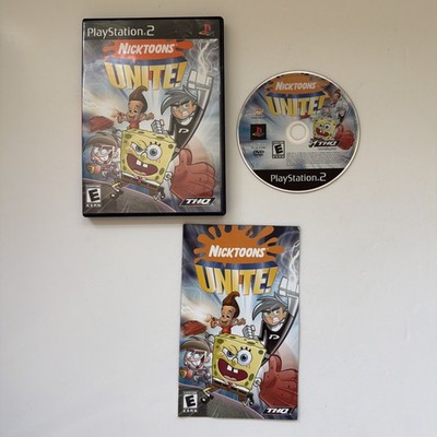Nicktoons Unite (Sony PlayStation 2, 2005) PS2 CIB Complete w/ Manual Tested