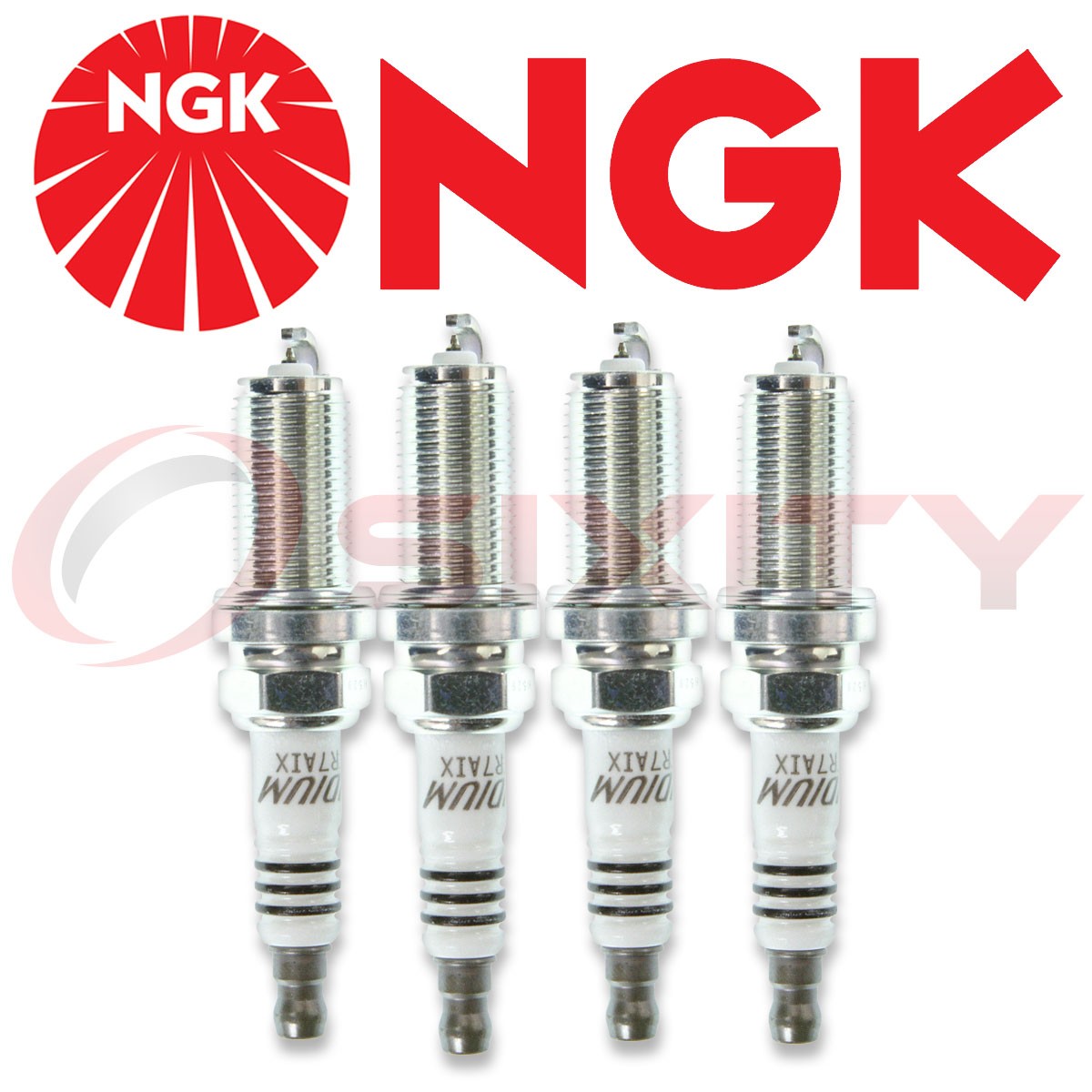 Spark Plug Set of 4 NGK LFR 7 AIX / 2309