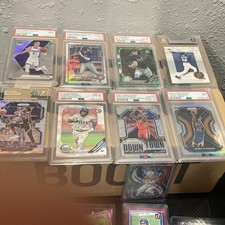 Panini PSA Graded 7-Card Lot Prizm/Mosaic/Bowman Chrome 2020 Zion Franco