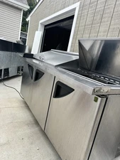 Turbo Air TST-72SD-30-N-CL 72" Mega Top Sandwich/Salad Prep Table w/ 3 Doors,...