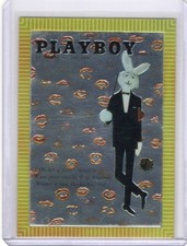 1995 Playboy Chromium Edition 1 Covers #17 R Vol 7 No 2 Refractor Hugh Hefner