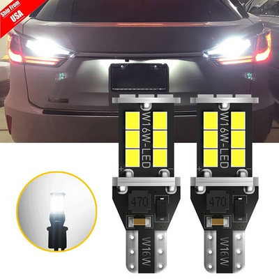 #ad AUXITO For T15 921 912 W16W 906 LED Reverse Back Up Light Bulb Super White 6000K $39.99