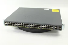 Cisco Catalyst 2960-X 48-Port Managed Gigabit Ethernet Switch WS-C2960X-48LPS-L