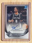 2025 Topps Signature Stephon Castle Base (RAW)