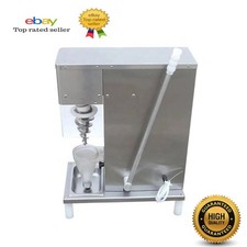 Stainless Steel Yogurt Swirl Drill Gelato Fruit Ice Cream Mixer Blending Machine