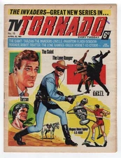 1967 CITY MAGAZINES TV TORNADO #15 GREEN HORNET, FLASH GORDON, TARZAN RARE UK