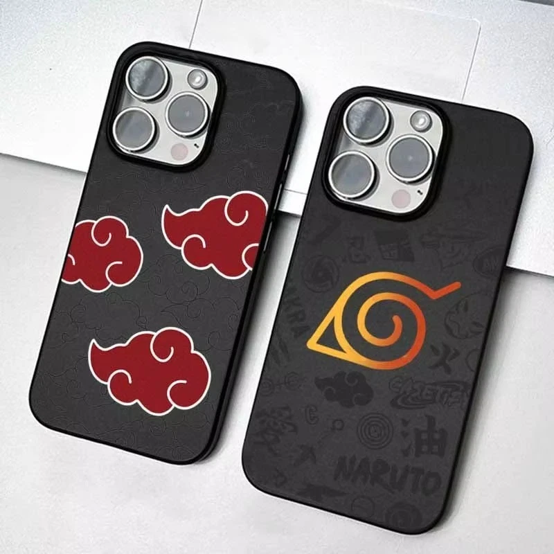 Funda Anime Akatsuki Nubes y Kurama iPhone Foto 3 de 4