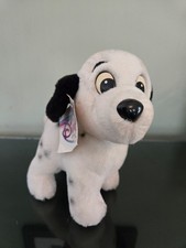 Vintage Disney 101 Dalmatians Dog Plush 8  Stuffed Animal Disneyland WDW