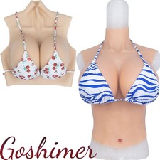 B-H Cup Realistic Breast Forms Silicone Fake Boobs For Crossdresser Drag Queen
