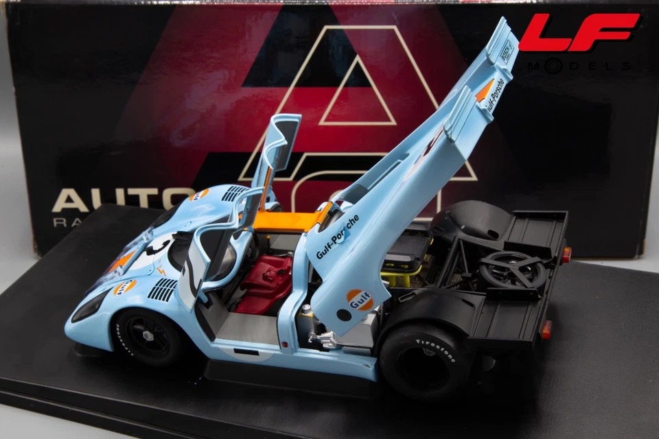 1:18 Porsche 917 K Winner 1970 Daytona Kinnunen/Rodriguez - Autoart - Immagine 4 di 4