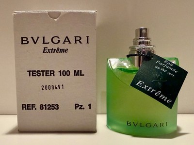Bvlgari Eau Parfumee Au The Vert Extreme EDT 3.4 oz Spray Perfume in Tester box