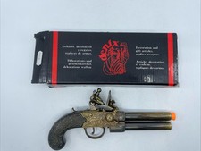 Vintage Denix Flintlock Non-Firing Pirate Pistol w/ Original Box