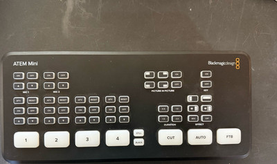 Blackmagic Design ATEM Mini Switcher Console 4 Inputs Picture-in-Picture