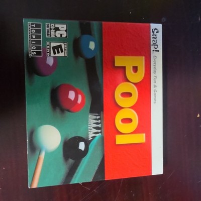 Snap Pool (PC, 2003) New Sealed W/Slipcover