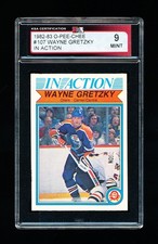 1982 OPC HOCKEY 107 WAYNE GRETZY KSA 9 NEAR MINT