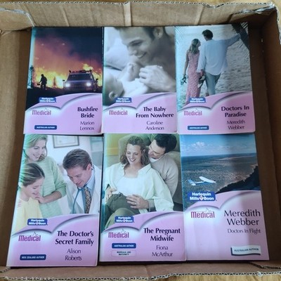 Mills & Boon Medical Set Of 6. Aus Romance. Bushfire Bride, Baby From Nowhere..