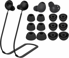 Strap Ear Tips Kit for Galaxy Buds 2 Pro SM-R510, Anti-Lost Soft Silicone Lanyar