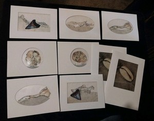 Lot Of 9 Vintage 1990s Janice Copperstone Cards