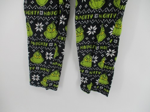 Dr. Suess Medium Naughty Grinch Pajama Pants - Picture 3 of 11
