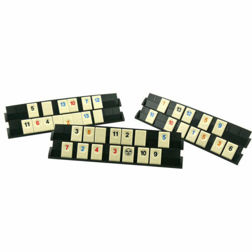 THE ORIGINAL RUMMIKUB BOARD GAME RUMMY TOY FAMILY TABLE SET XP 6 PLAYERS - Picture 3 of 12