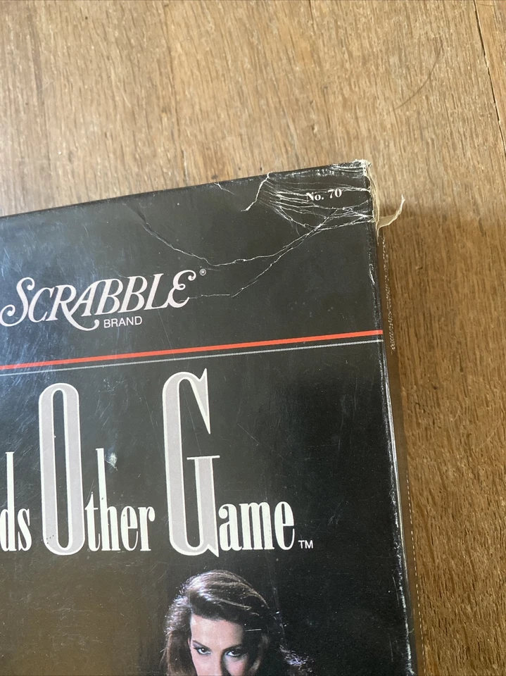 VTG **ALFREDS OTHER GAME** Scrabble Selchow & Righter 1985 COMPLETE - Image 2 of 4