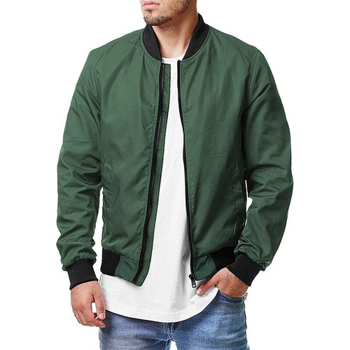 Autumn Sports Casual Pilot Jacket Men's New Casual Plus Size Men's Jacket - Picture 14 of 22