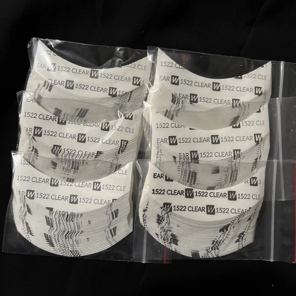 Cinta para peluca Walker 3M 1522 216 piezas contorno CC 6 paquetes para peluca de polietileno toupee - nueva Foto 4 de 4