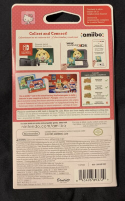 2 Pack Authentic SANRIO Animal Crossing Amiibo 6 Card Each Collaboration  Target | eBay