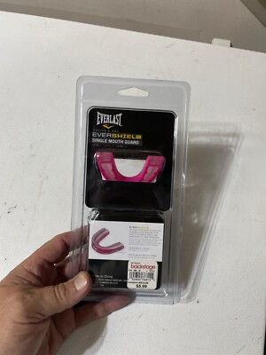 Everlast Evershield Single Mouthguard, Color Pink