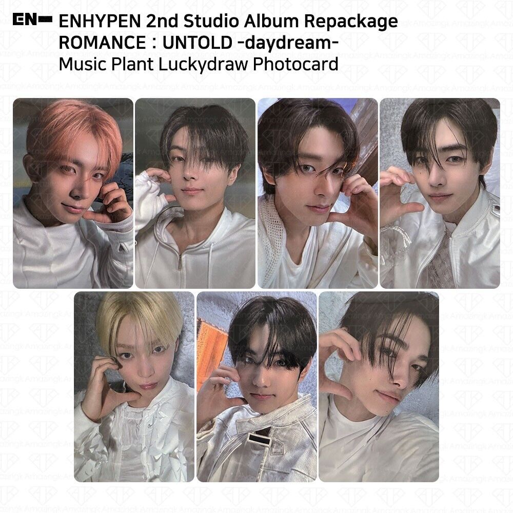 Enhypen Repackage ROMANCE:UNTOLD Daydream Music Plant Lucky Enhypen Repackage ROMANCE:UNTOLD Daydream Music Plant Lucky