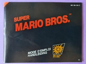 SUPER MARIO BROS. / Nintendo NES PAL B FRA - FAH / TBE + Crystal Box