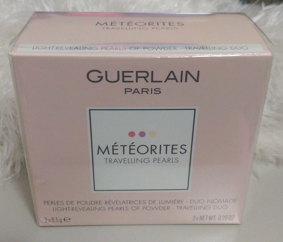 Guerlain Meteorites Travelling Pearls-Face Powder-#2 Light-Duo