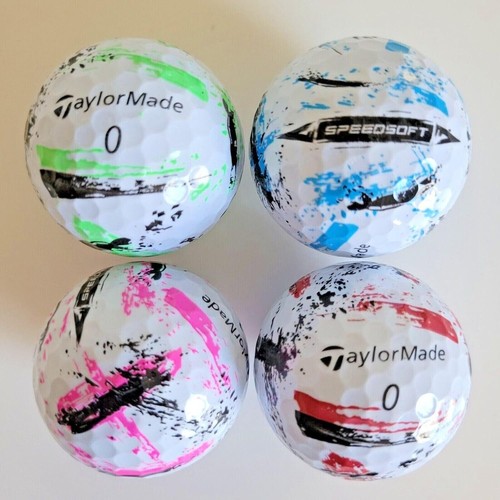 48 TaylorMade SpeedSoft Ink Used Golf Balls, Mint Condition, AAAAA Quality