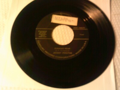 JOHNNY PRESTON RUNNING BEAR / MY HEART KNOWS 45 RPM RECORD
