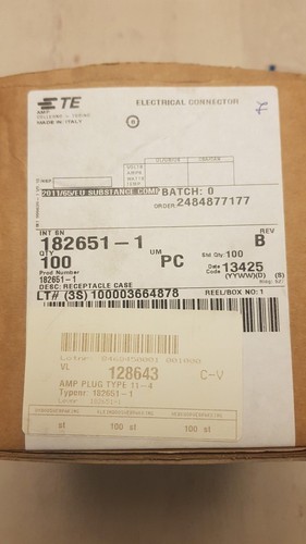 TE Connectivity TE 182651 Connector Plug (lot of 800) - Afbeelding 5 van 9