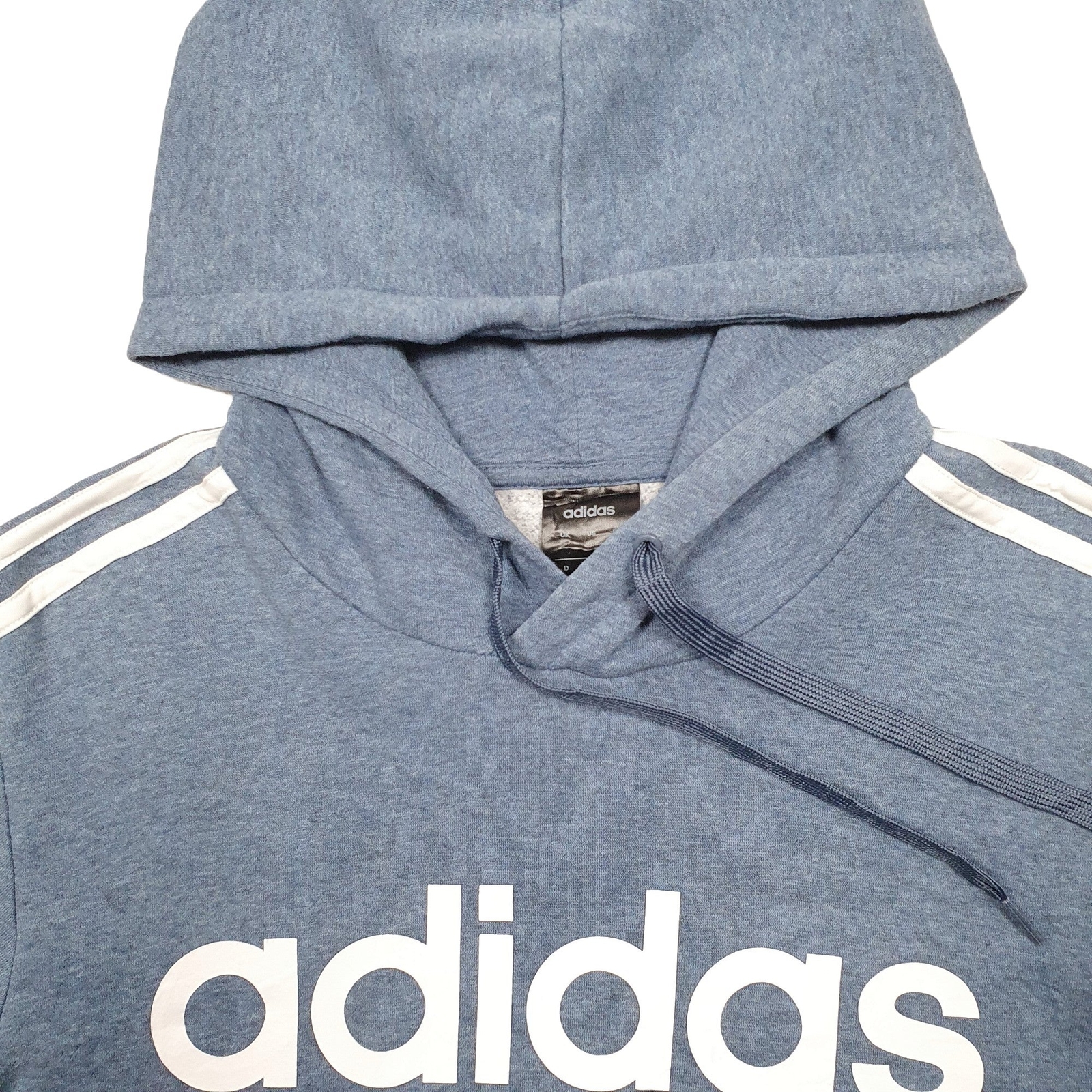 ADIDAS Hoodie Cotton Jumper Sweatshirt Mens S image 2