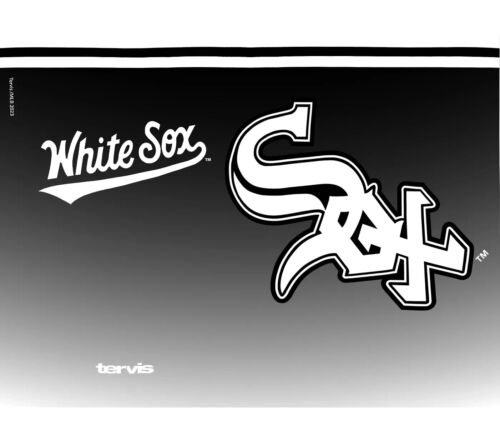 CHICAGO WHITE SOX, 24oz DOUBLE WALL, TUMBLER FROM TERVIS WITH LID INCLUDED - Picture 2 of 4