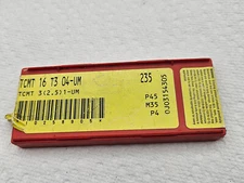Sandvik Coromant TCMT 16 T3 04-UM 235 TCMT 3(2.5)1-UM Carbide Inserts (Qty 10) B